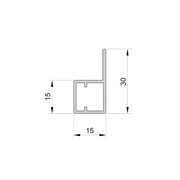 standardowy (15mm)